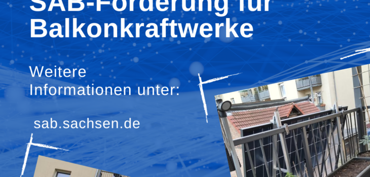 SAB-Förderung für Balkonkraftwerke